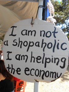 I'm not a shopaholic